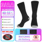 Winter Heated Sock Rechargeable Battery Stocking Men Women Electric Heating Ski Socks Sports Thermal Warmer Foot