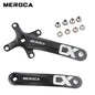 MEROCA Bicycle Crank Chainwheel 104BCD Bike Crankset Aluminum Alloy with Bottom Square Hole 170mm Crank 32/34/36/38/40/42T Plate
