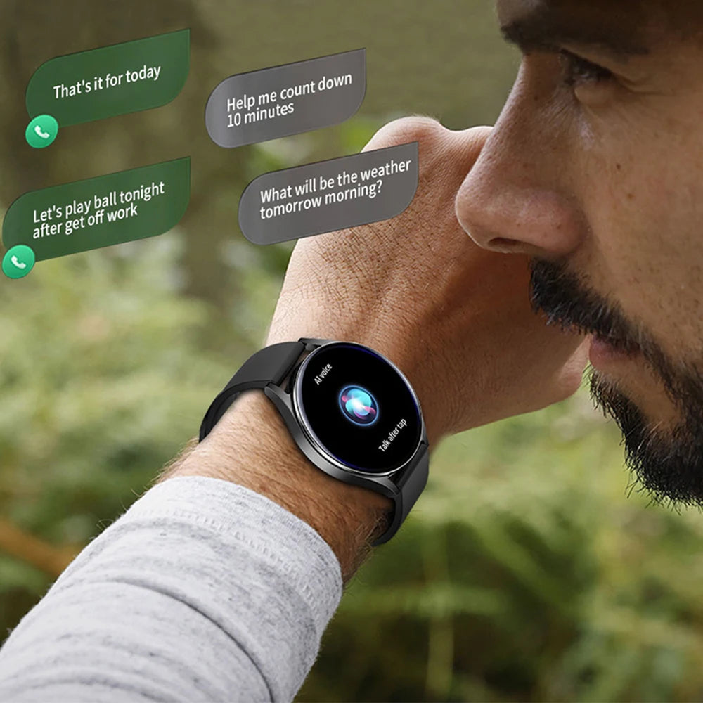 2025 New Bluetooth Call Smart Watches Pro 1.32” Inch 160*160 Custom Dials Sport Men And Woman Health Monitor Smartwatch For Man