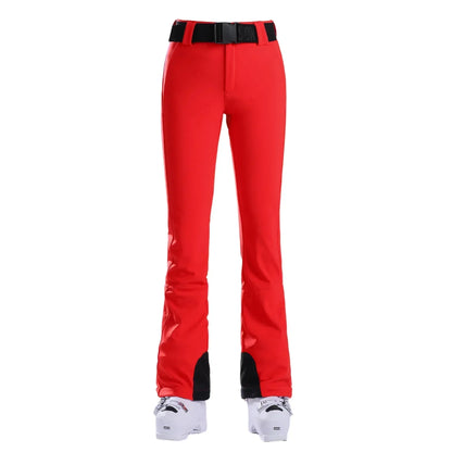 Winter Snowboarding Pants Thermal Skiing Pants New Slim Fit Women Snow Trousers Waterproof Clothes Outdoor Windproof Ski Pants