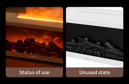 Creative Fireplace Aroma Diffuser Essential Oil Air Humidifier Difusor Remote Control Desktop Decoration for Home Holiday Gift