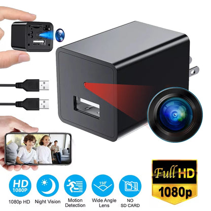 1080P HD Mini Wifi Camera Invisible Espia Cam Night Vision Micro Camcorder 150° Wide Angle IP Webcam Remote Monitoring Magnetic