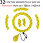 32/24/28 Section Adjustable Sport Hoops Abdominal Waist Exercise Detachable Hoola Massage Fitness Hoop Training Weight Loss