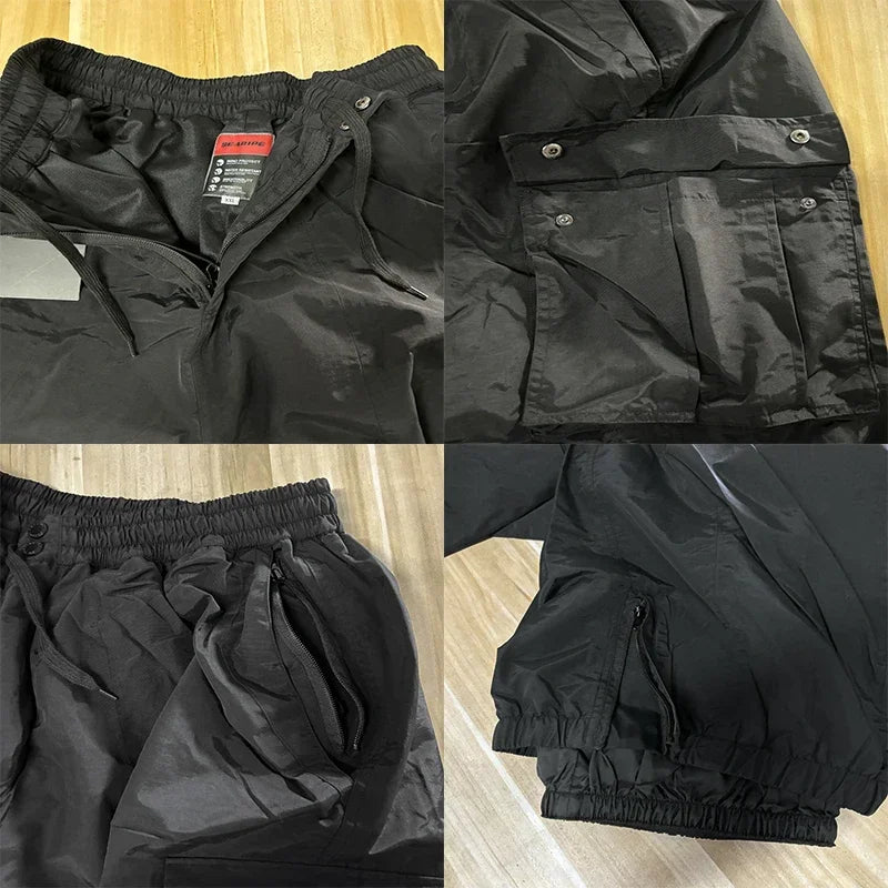 Ski Pants Elastic Waist Snowboard Wear Women Men Casual Solid Snow Pants Baggy Hip Hop Ski Clothing Loose Hipster Snow Trousers