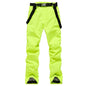 New High Quality Ski Pants Men Outdoor Mountain Windproof Waterproof Ski Snowboard Pants Winter Warm Snow Trousers Brand