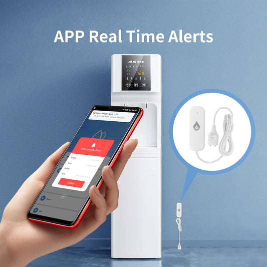 Tuya WiFi/Zigbee Water Leakage Alarm Sensor Smart Home Flood Leak Detector Smart Life Products App Remote Monitoring
