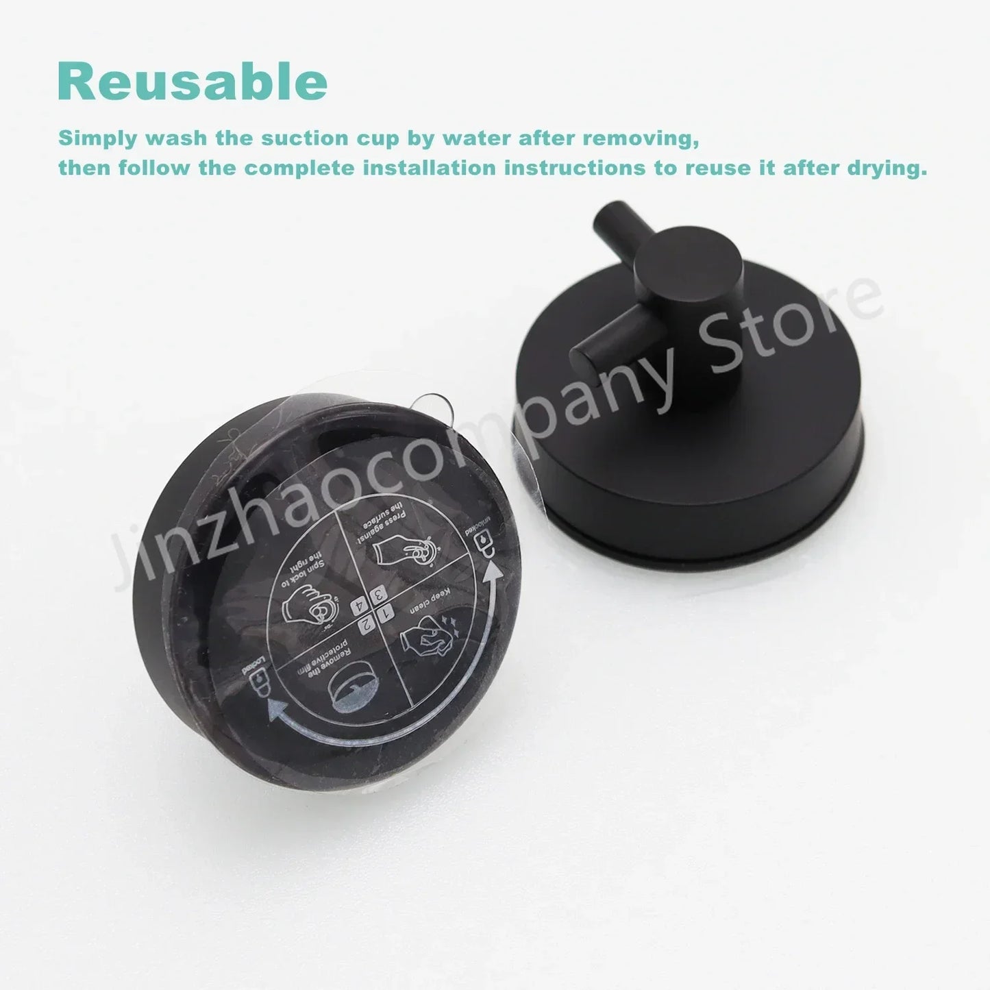 1/2/4pcs 5KGS Reusable Towel Hook Vacuum Suction Cup Hook Robe Hooks Kitchen Bathroom Home Suction Hook Hanger Accessories