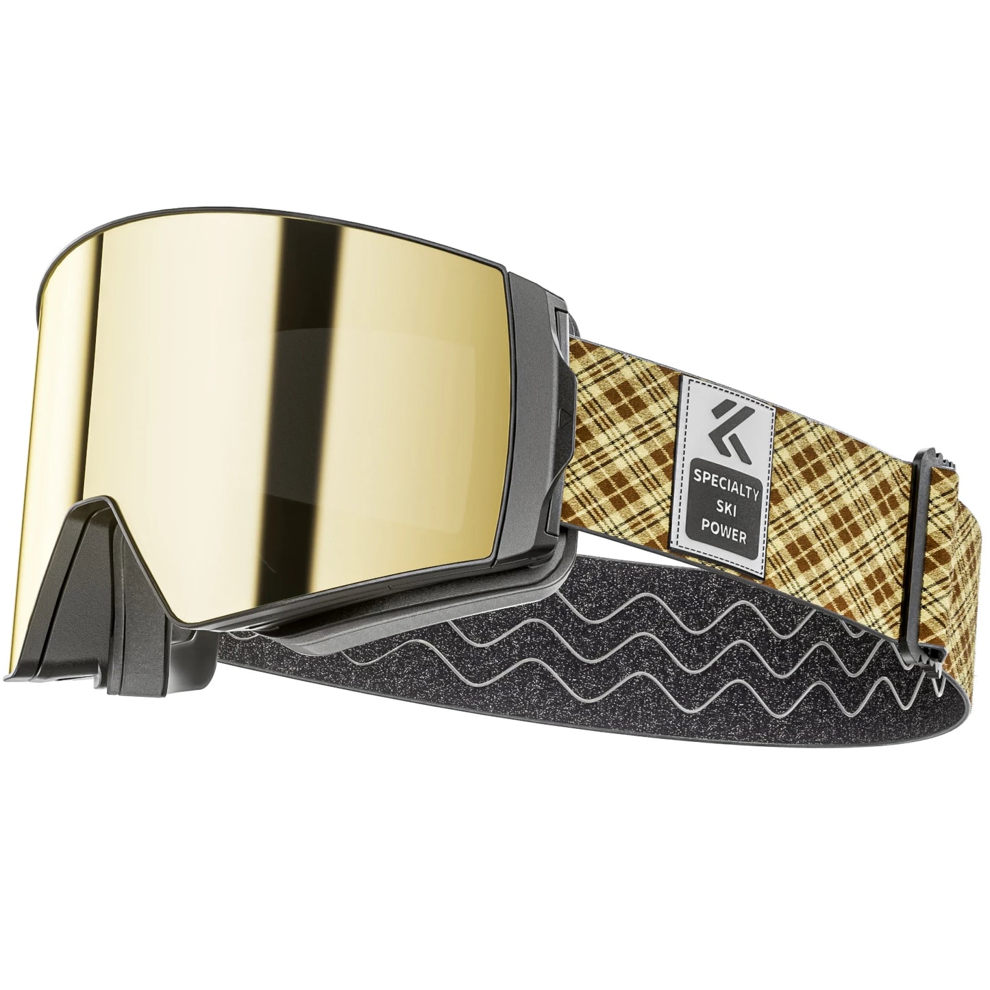 Kapvoe Snow Ski Goggles Snowboarding  Skiing Mask for Men Women Anti-Fog Lens Kit UV400 Protection Snowmobile Glasses Motorcycle