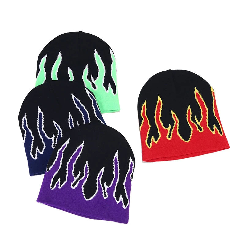 Bocca Beanie Y2K Knitting Hat For Men Women Warm Winter Autumn Letter Cartoon Streetwear Knitting Cap Hip Hop Gorras New Fashion