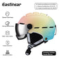 Eastinear 2024 New Safe All-in-one Warm Ski Helmet Breathable and Comfortable Outdoor Sports Ski Equipment for Men and Women