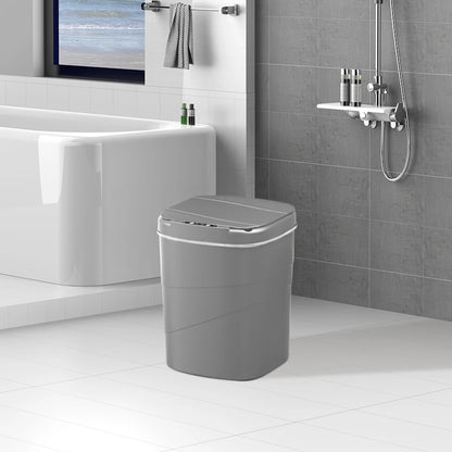 Smart Sensor Touchless Automatic Closing Trash Can Battery Powered for Kitchen Bathroom House Office
