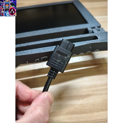 Original Design 64 Bit N64 Host 8-inch 4:3 Mini Portable Screen for Home Retro Arcade Game Console LCD Dedicated Screen