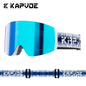 KAPVOE Ski goggles Anti-fog Skiing goggles Photochromic Outdoor Sports Magnetic Glasses Winter Snowboard Snowmobile Equipment