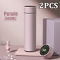 510ml Thermos Coffee Mug Stainless Steel Coffee Cup Temperature Display Vacuum Flask Thermal Tumbler Insulated Cup Water Bottle