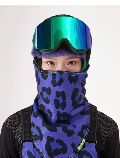 VECTOR Brand Double Layer Anti Fog Magnetic Absorption Cylindrical Ski Goggles UV400 Men Women Ski Glasses Snowboard poc glasses
