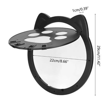 Pet Screen Door Magnetic Self-Closing Small Dogs and Cats Door with Locking Function for Screen Door, Window and Porch