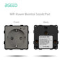 BSEED EU Standard Wifi Socket Smart Plug Function Part Only Power Monitor Timing Smart Home Alexa Voice Control  Bule Backlight