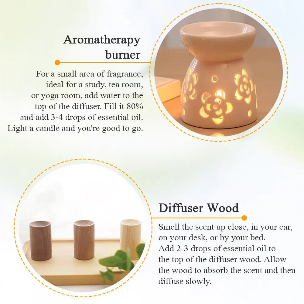 10ml Natural Plant Aromatherapy Oil 9 Flavors Essential Oils for Aroma Diffuser Air Humidifier Lavender Jasmine Sandalwood
