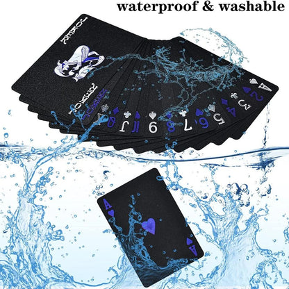 Premium Waterproof PVC Playing Cards with Box - Perfect for Parties, Games, Cardistry & Magic Tricks!