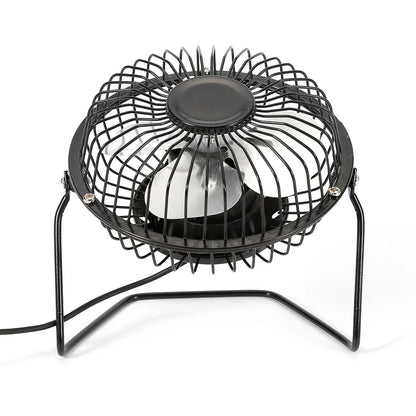 4-inch USB Strong Wind Silent MINI Fan Desk 360 Degree Rotatable Summer Cooling Portable Fan for Laptop Notebook Ofiice