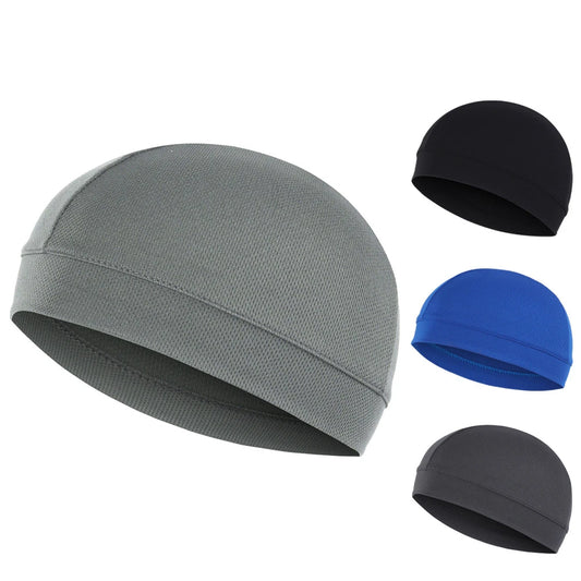 Solid Beanie Hat Soft Caps for Autumn Men Outdoor Cycling Breathable Quick-dry Keep Warm Ear Protected Melon Beanies Women Hat