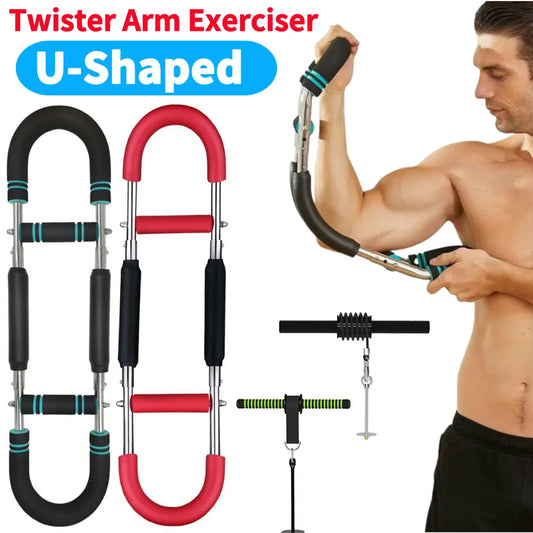 Multifunctional Adjustable U-Arm Chest Expander Adjustable U-Shaped Twister Arm Exerciser for Shoulder Arm and Chest Exercise