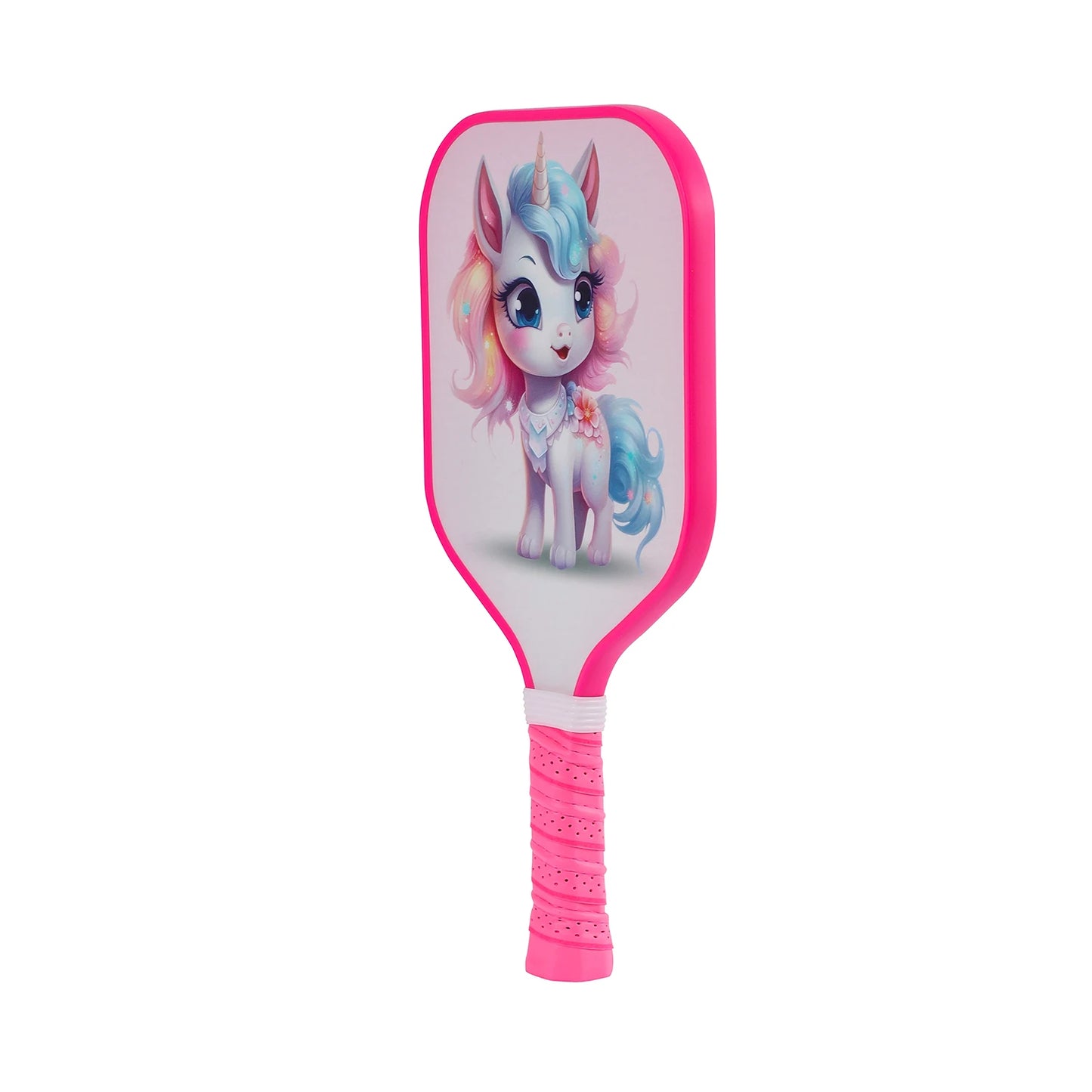 Kid Pickleball Paddle Little Mermaid Astronaut Galaxy Pickleball Paddle Lightweight Honeycomb Core Pickleball Gifts for Children