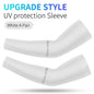 WEST BIKING Summer Sunproof Arm Sleeves UV Protection Seamless Digital Printing Cycling Running Sleeves Cooling Sport Gear