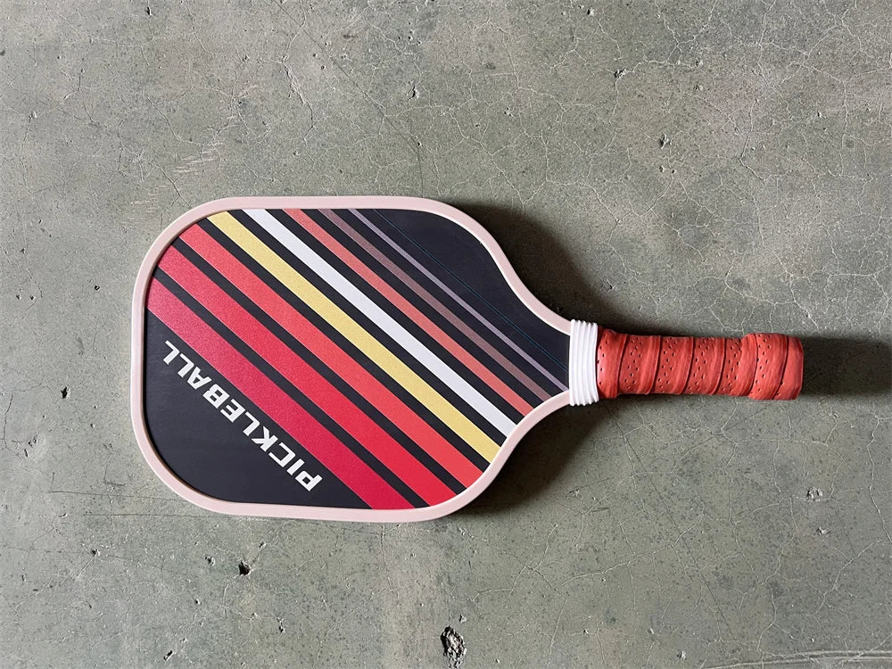 Pickleball Paddles Fiberglass Surface Lightweight Honeycomb Core Durable Non-Slip Grip Pickleball Gifts for Children and Adult