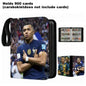 2026 World Cup Football Star Ronaldo Messi Mbappé 400/900pcs Album Book Folder Card Slots Collections Zipper Card Binder Holder