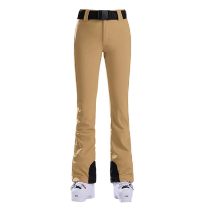Winter Snowboarding Pants Thermal Skiing Pants New Slim Fit Women Snow Trousers Waterproof Clothes Outdoor Windproof Ski Pants