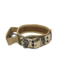 Large Dog Collar Durable Nylon Military Tactical Adjustable Pet Lead Outdoor Walking Training Collars Pitbull Labrador Supplies