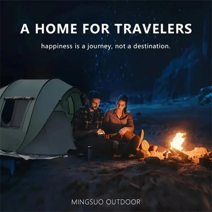5-8 People Quickly Open Fully Automatic Pop-up Tent, Waterproof Camping Boat Tent, Portable Outdoor Tent For Travel