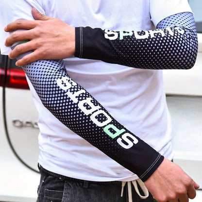 UV protection arm cooling sleeve for sports - stay cool and protected while running, fishing, cycling