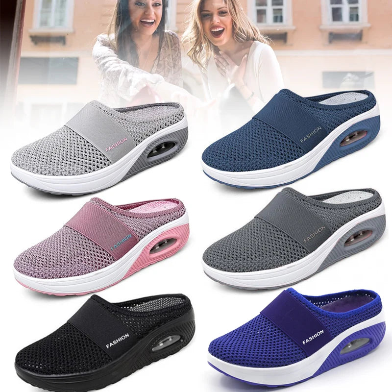 Women Walking Shoes Breathable Casual Mesh Slip Walking Shoes For Outdoor Indoor slip on shoes ladies shoes