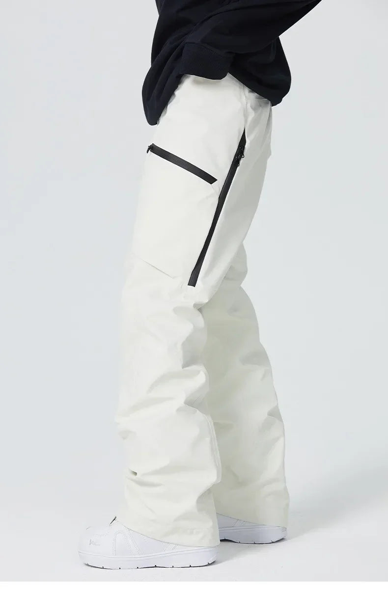 Snow Trousers 2025 Outdoor Sports Snowboard Wear Winter Warm Loose Ski Pants Windproof Waterproof Skiing Pants Women Men Clothes
