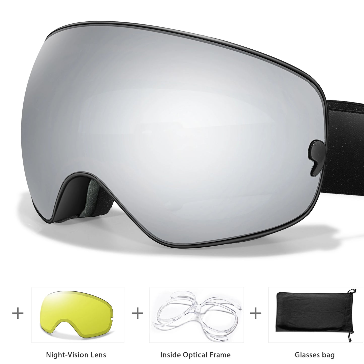 Classics Ski Goggles Double Layers Anti-fog Big Ski Glasses UV400 Skiing Mask Snowboard Men Women Winter Sports Snow Goggles