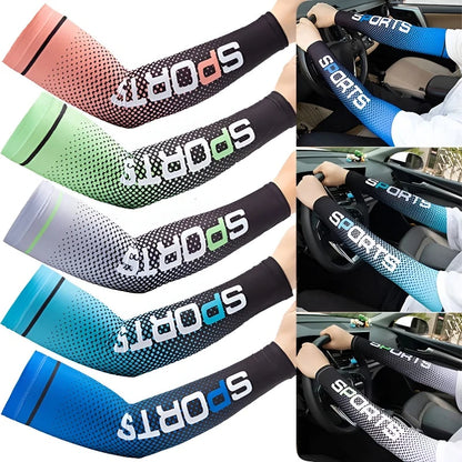 UV protection arm cooling sleeve for sports - stay cool and protected while running, fishing, cycling