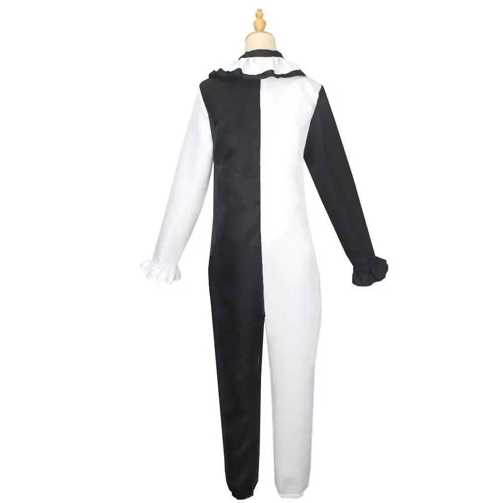 Men Women Art The Clown Cosplay Movie Terrifier 2 Art The Clown Cosplay Costume Jumpsuit Mask Halloween Adult Kids Costumes Mask