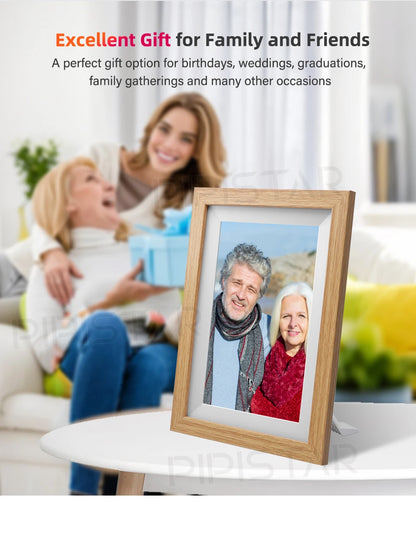 10.1-inch WiFi smart digital photo frame Frameo digital photo frame with high-definition IPS touch screen automatic rotationPicture FramesGoWisse.com