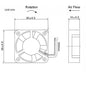 Sleeve Bearing Industrial Cooling Fans with Brushless Motor Mini Quiet Computer Accessories Ventilador DC 12v 120mm 80mm 40mm