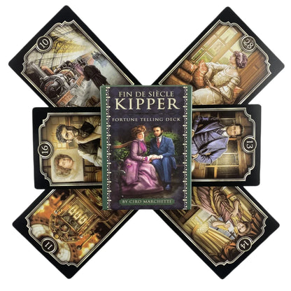Fin De Siecle Kipper Fortune Telling Deck Oracle Cards Classic Wisdom Divination Visions Tarot Board Games Deck Party Edition