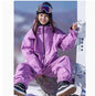 John snow 2024 New Male female couple Single and double board Ski suit set Loose type waterproof keep warm Ski pants ski jackets
