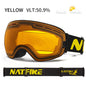 Snowboard Ski Goggles for Men Women UV400 Protection Anti-Fog Ski Glasses Ski Mask Big Face Snow Glasses Skiing Eyewear