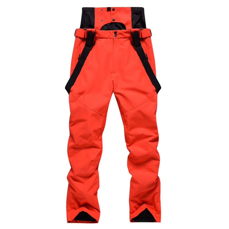 Women and Men's Ski Trousers Windproof Waterproof Snowboarding Winter Outdoor Warm Breathable Snow Male Female Sports Pants