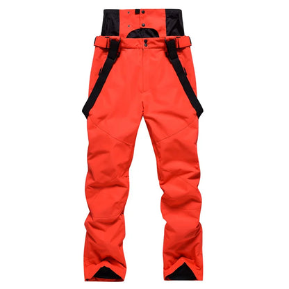 Women and Men's Ski Trousers Windproof Waterproof Snowboarding Winter Outdoor Warm Breathable Snow Male Female Sports Pants