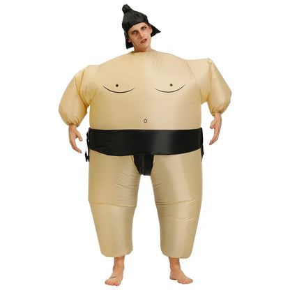 custom Adult Sumo Ballet Clown Inflatable Costumes Purim Halloween Christmas Anime Cosplay Costume Scary Mascot Party Dress ZML