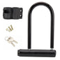 Bicycle U Lock Portables MTB Road Mountain Bike Wheel Lock Steel Anti-theft Safety Motorcycle Scooter Cycling Bicycle Accessorie