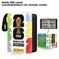 2026 World Cup Football Star Ronaldo Messi Mbappé 400/900pcs Album Book Folder Card Slots Collections Zipper Card Binder Holder