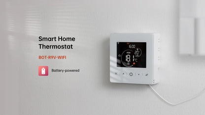 Beok Smart Home Tuya WIFI Thermostat Battery-powered Thermoregulator  for Gas Boiler Smart Life Work with Alexa Google Home